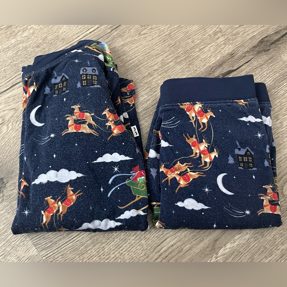 Little Sleepies Christmas Santa Pajamas 5/6